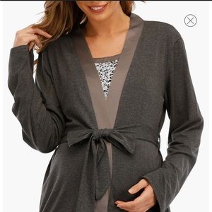 Savy Mom Nursing Robe